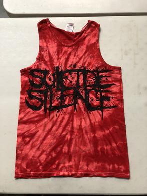 Red Tie-Dye Tank