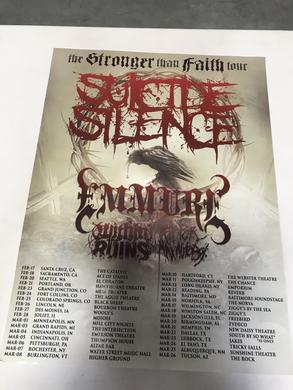 Stronger Than Faith Tour Poster (18x24)