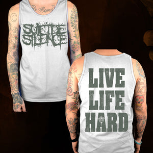 Live Life Hard - AA Silver Tank